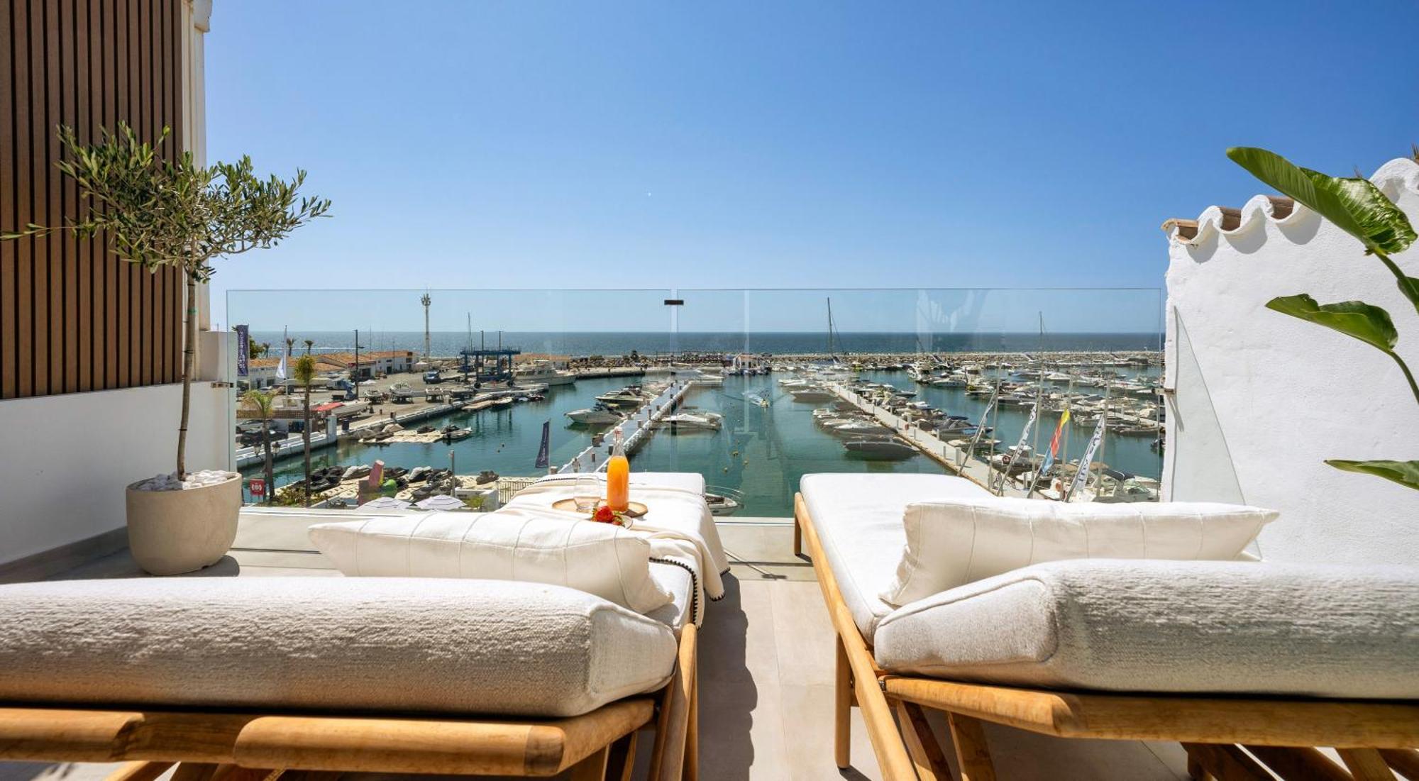 224 -Luxury Selection- Puerto Banus Marbella Front Line Duplex Penthouse Apartment Exterior photo